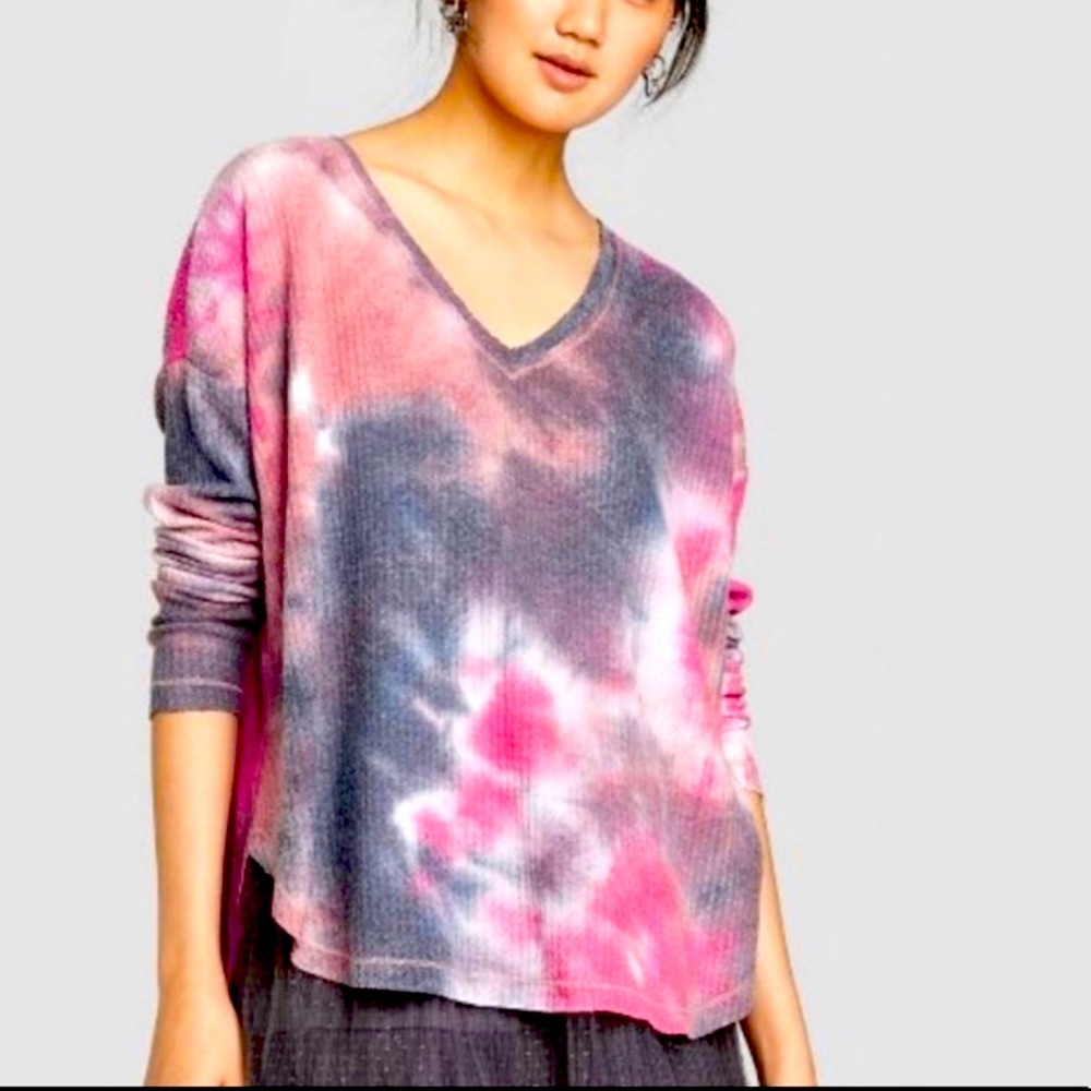 Wild Fable Tie Dye Oversized Thermal